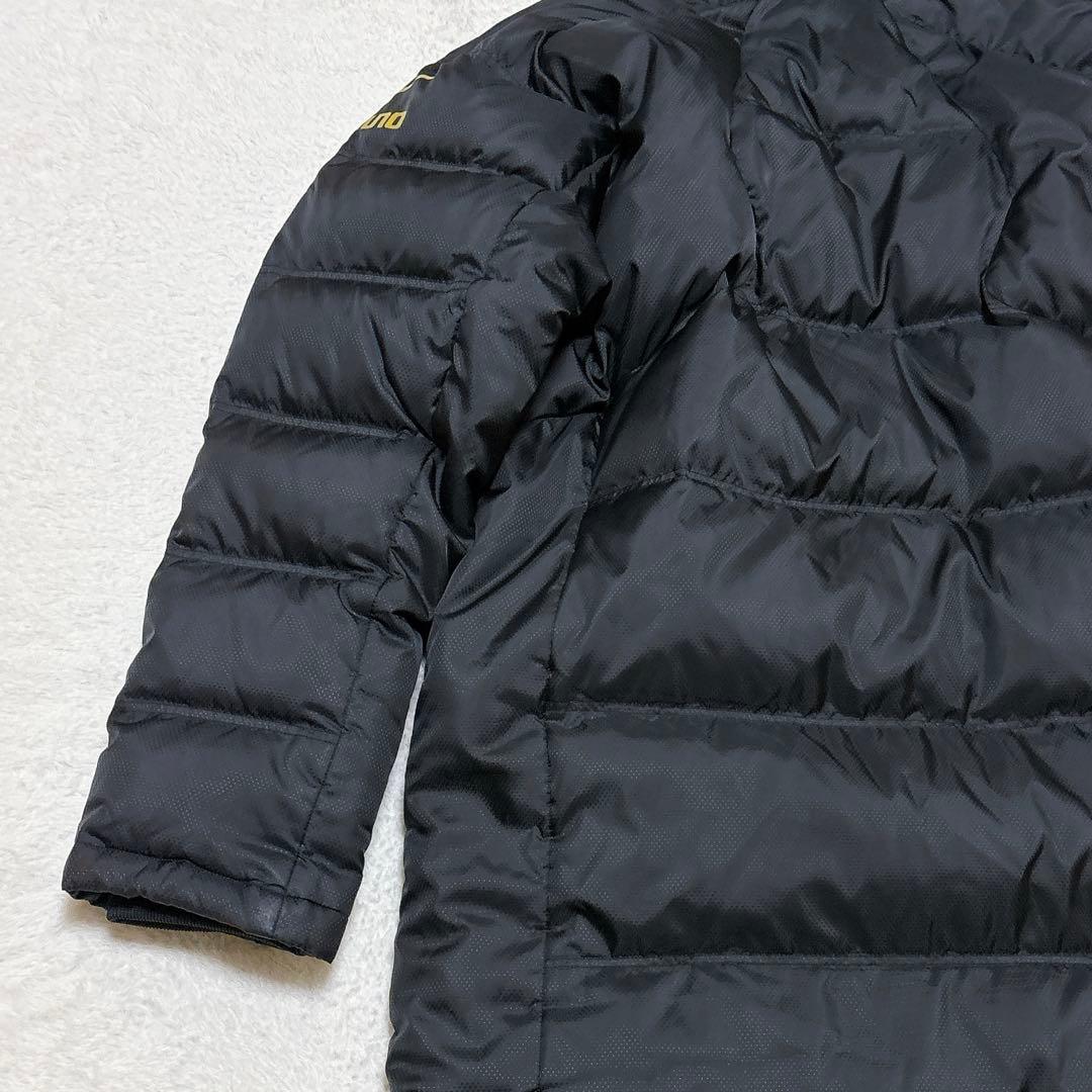 Mizuno ダウンベンチコート Lサイズ　ブラック　ダウン70%