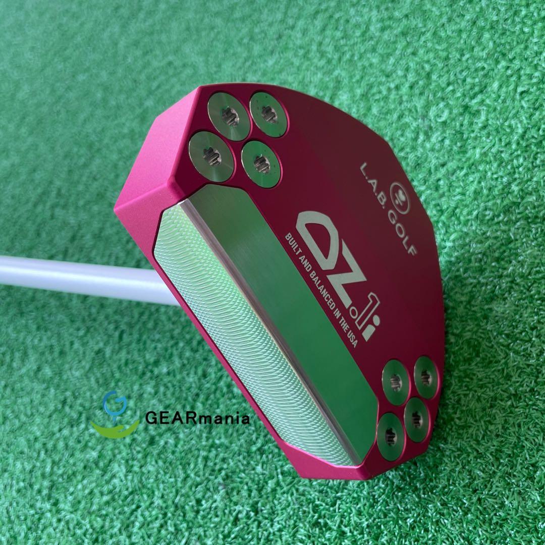 【ゼロトルク】ラブゴルフOZ.1i ピンク GEARS×ラブホワイト 34インチ