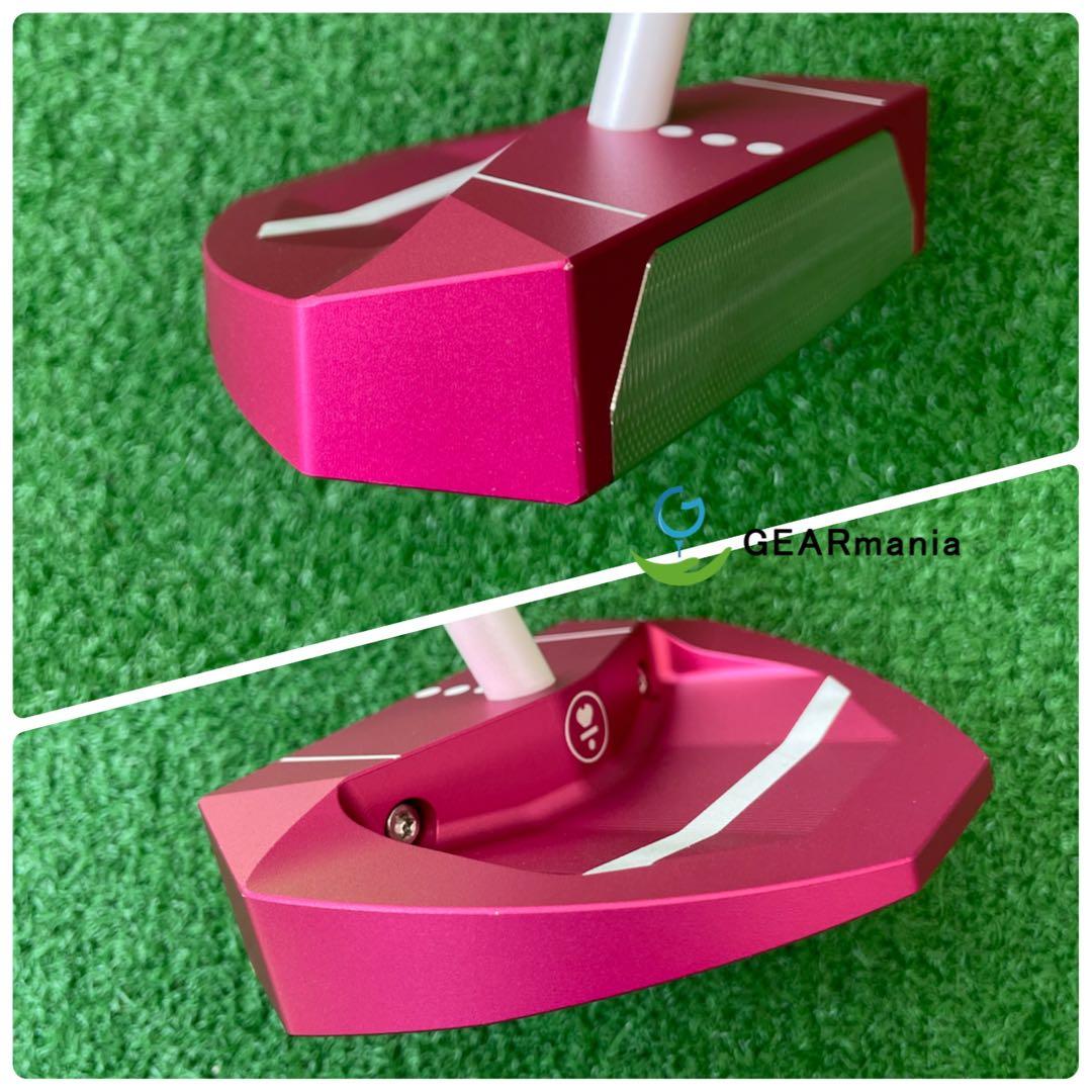 【ゼロトルク】ラブゴルフOZ.1i ピンク GEARS×ラブホワイト 34インチ