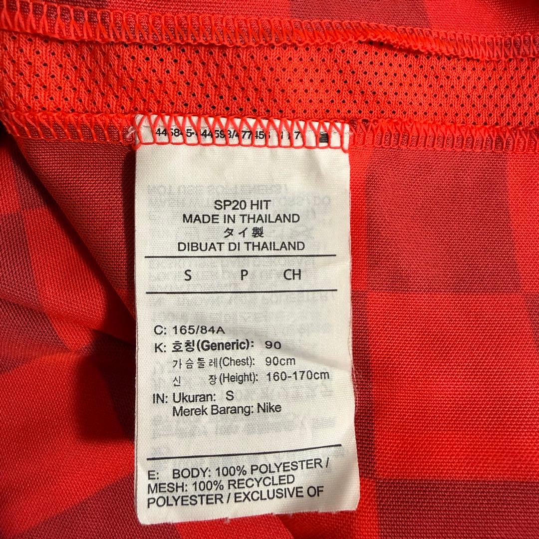 美品 ナイキ 浦和レッズ 2020 プレマッチトップ トレーニングウェア