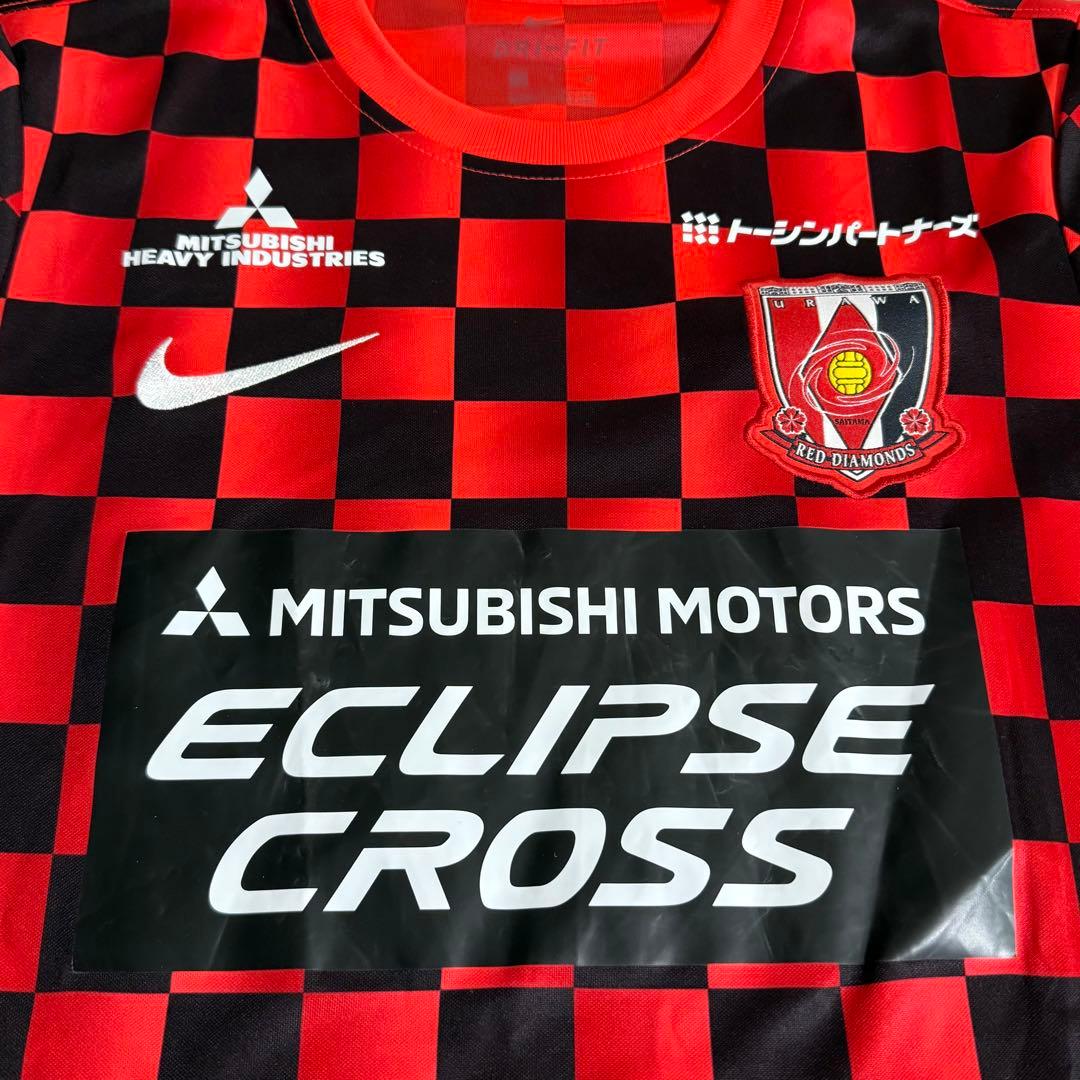 美品 ナイキ 浦和レッズ 2020 プレマッチトップ トレーニングウェア