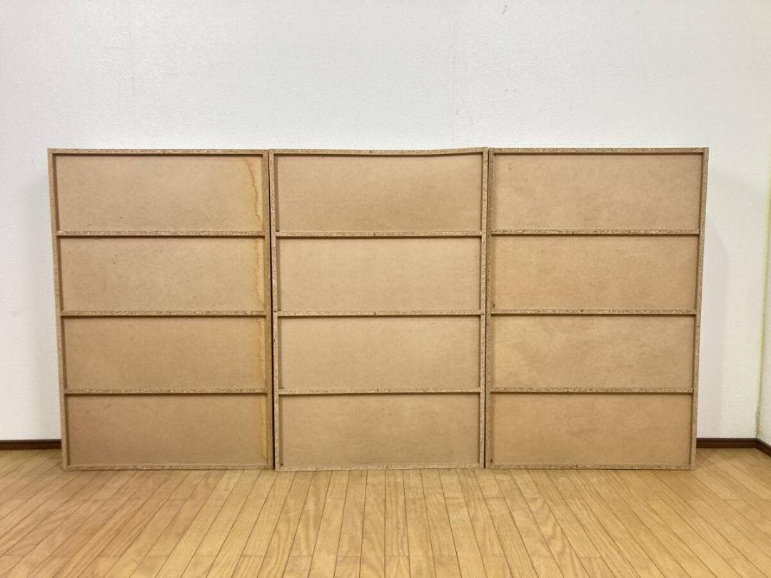 激安 3点セット 本棚 大容量 キャビネット CD DVD コミック本 書棚