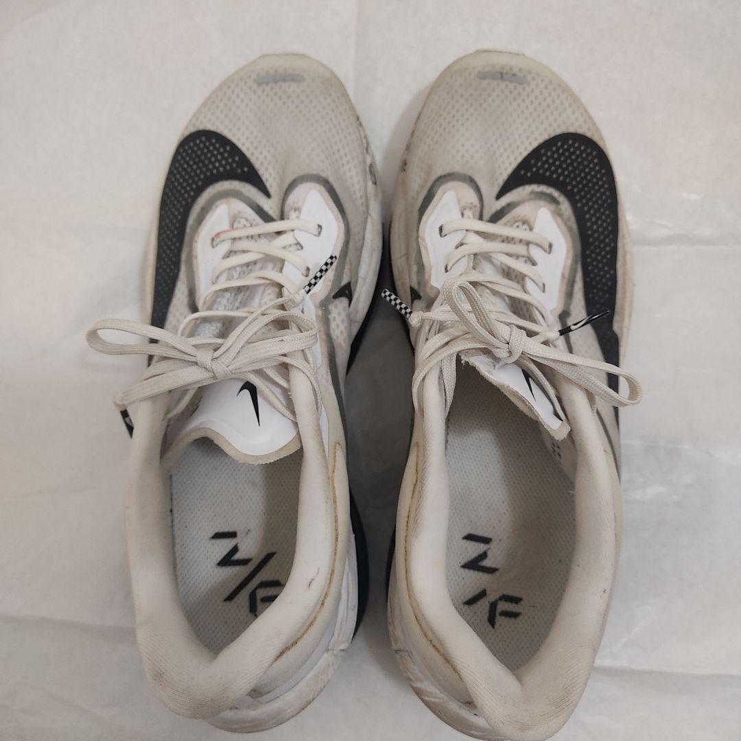 NIKE ズームフライ6 27.5cm ランニングシューズ 白