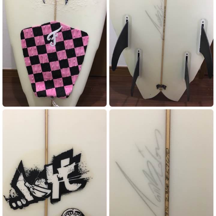 lostサーフボード&FCSボードケース