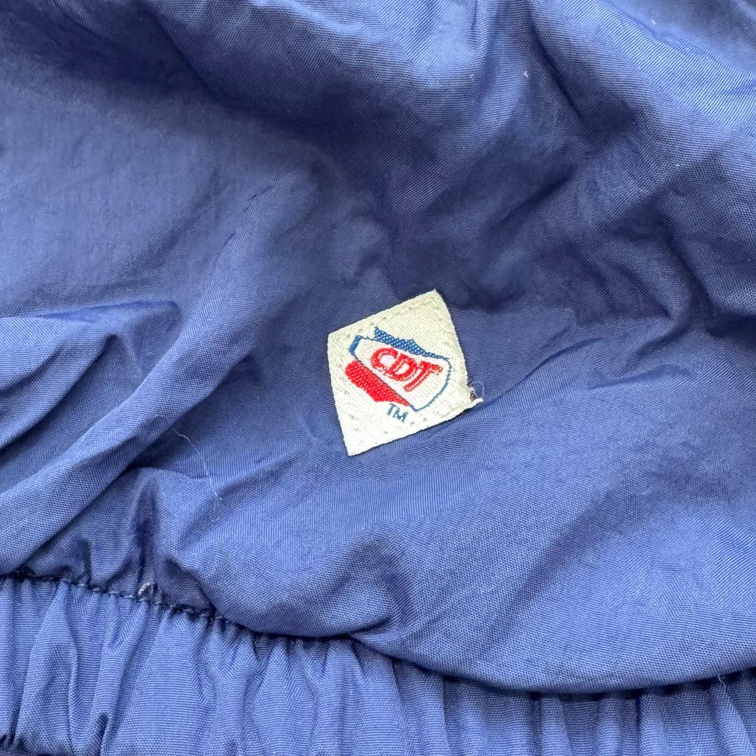 チアリーダー&ダンスチーム【L】紺×白×赤 90s USA製 ナイロンジャケット