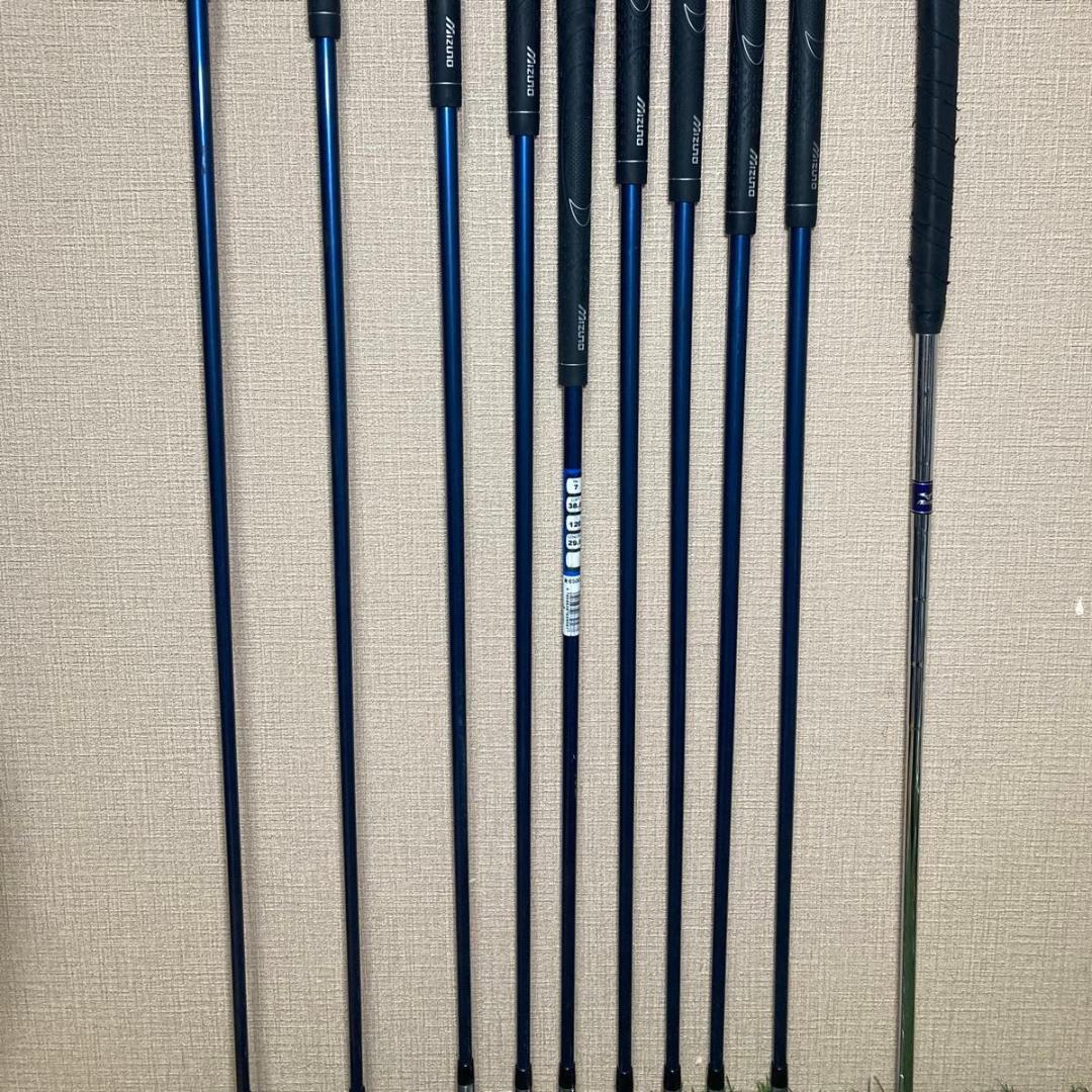 訳あり　ジュニア　MIZUNO クラブ10点セット　ミズノ　子供　ゴルフ