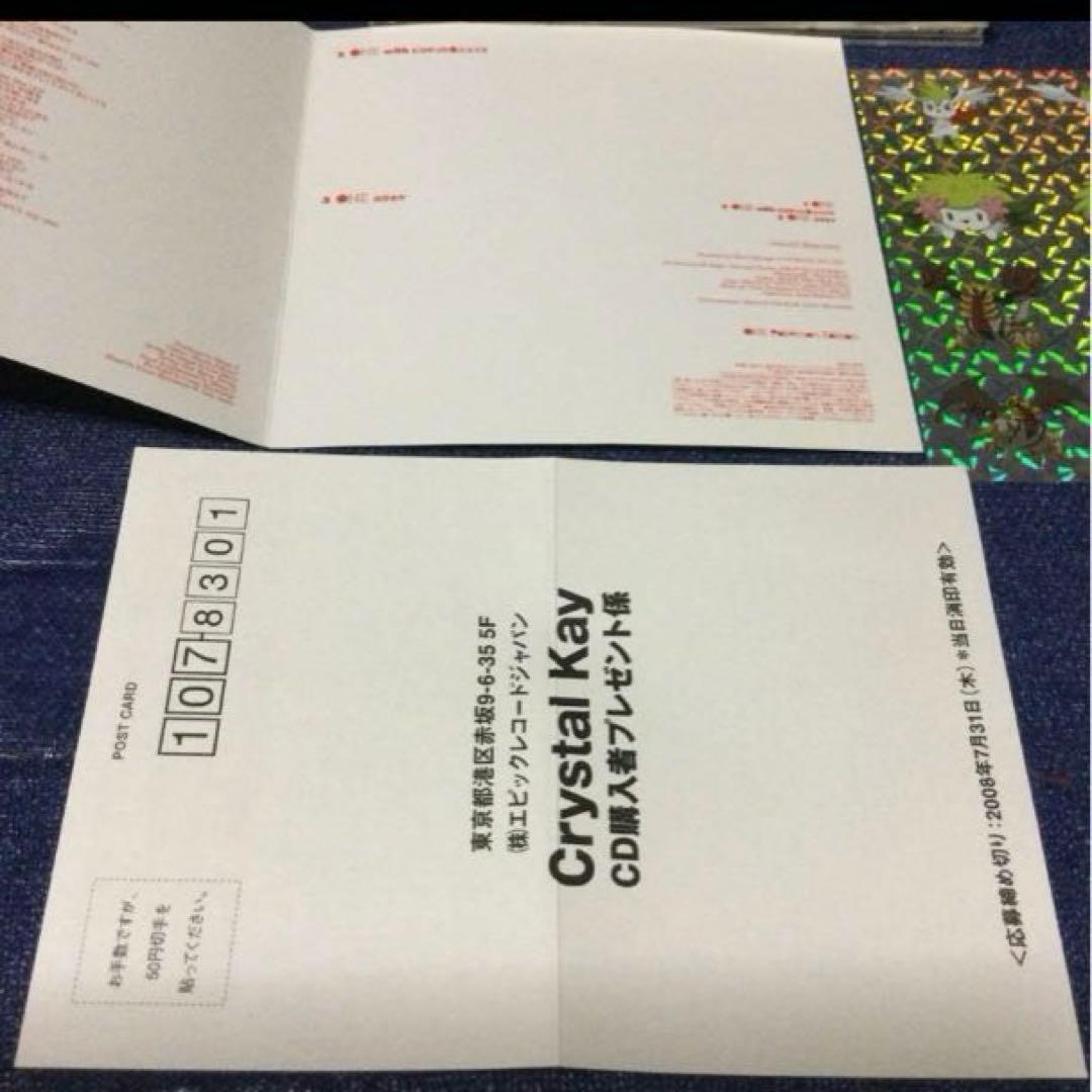 Pokemon クリスタルケイ　.ONE シングル　ポケモン　初回盤　アニメCD