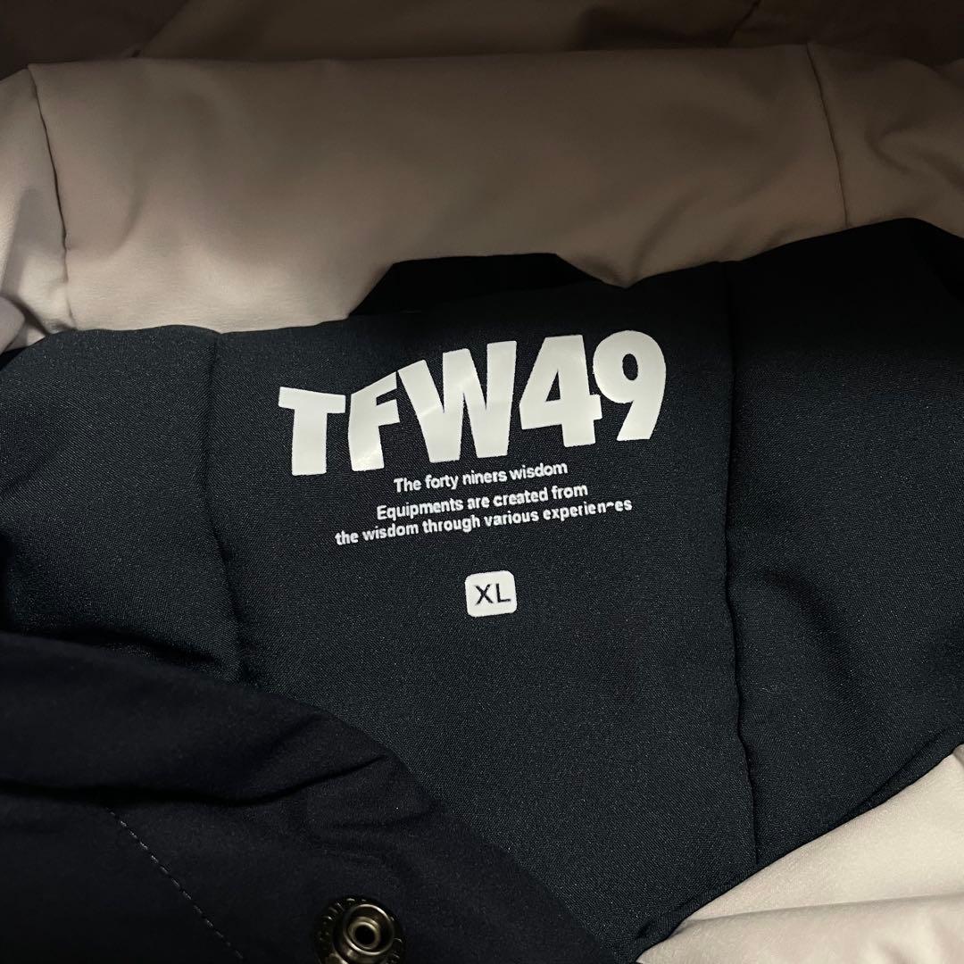 2026最新　定価5.3万　TFW49 TW フーデッドパーカー　XL ネイビー