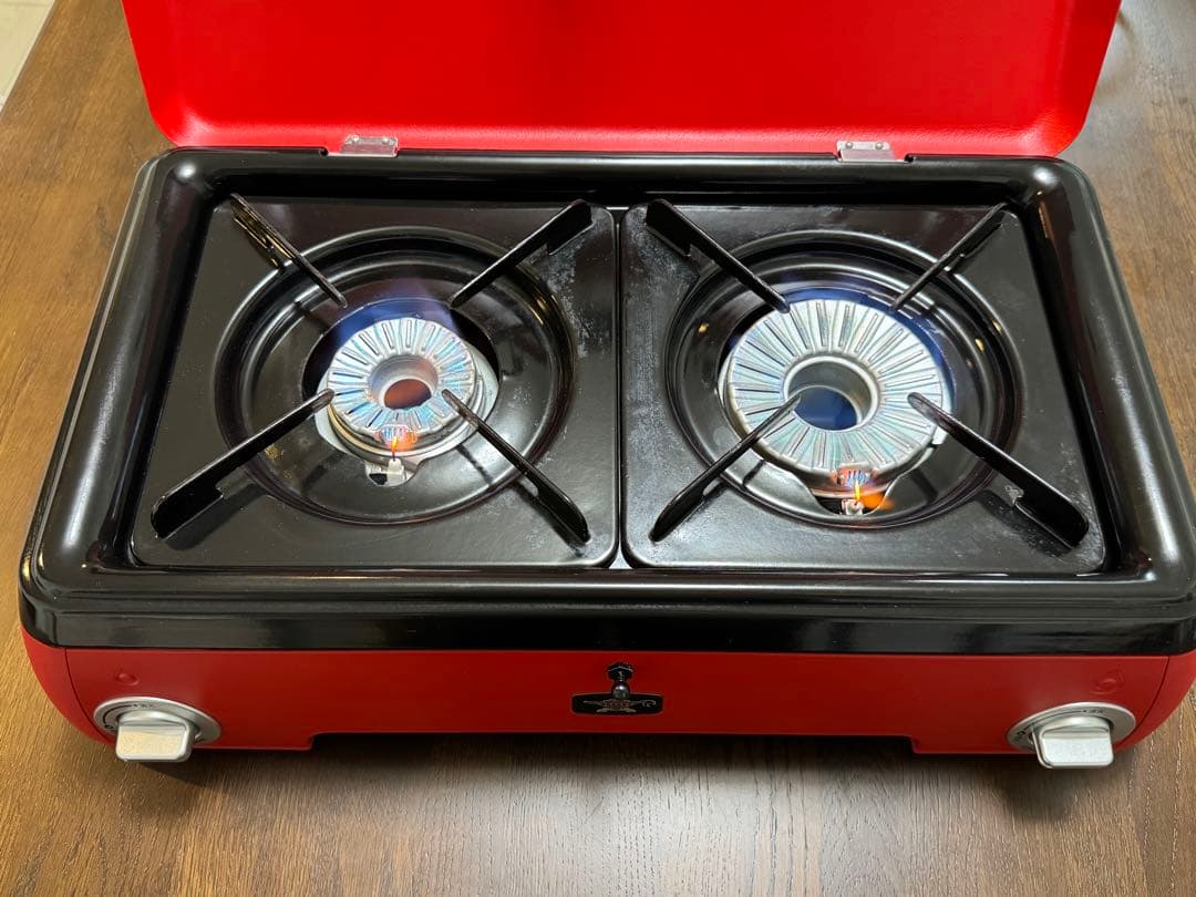 センゴクアラジン　カセットコンロ kama-do(ツーバーナー)