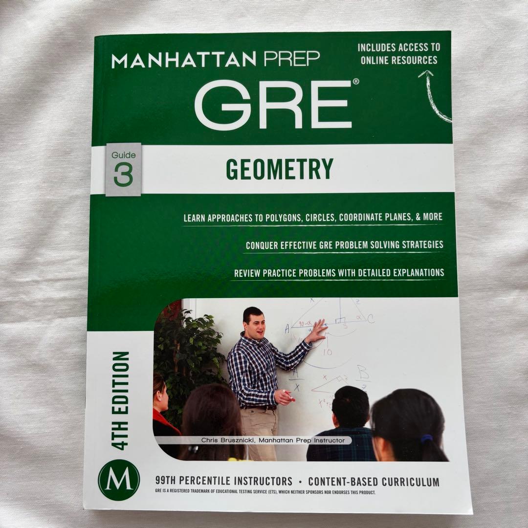 新品未使用 Manhattan Prep GRE Math 5冊セット