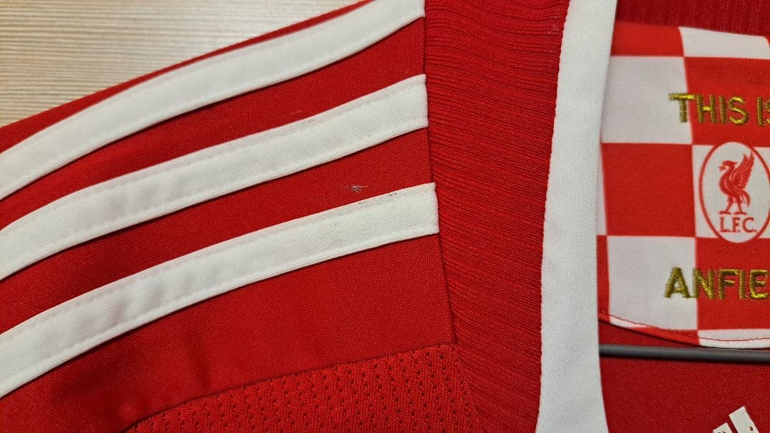 アディダス Liverpool リヴァプール Hユニフォーム 08-10