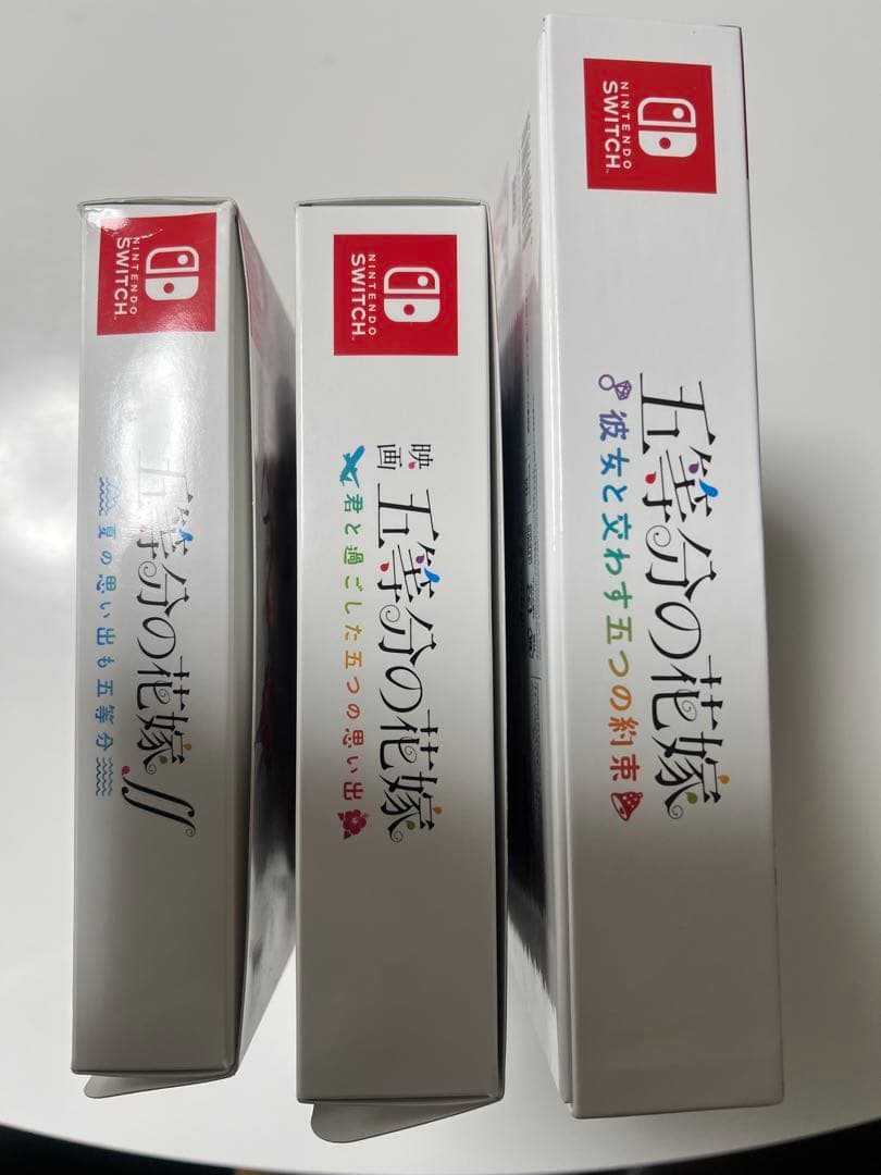 五等分の花嫁 Switch 3作品セット　限定CD付