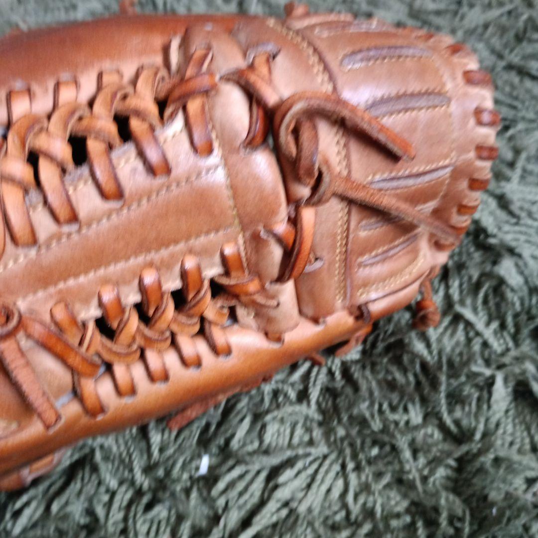 （手入れ加工済・ボール付）ミズノ軟式グローブ ナチュラル色（元西武・松坂モデル）