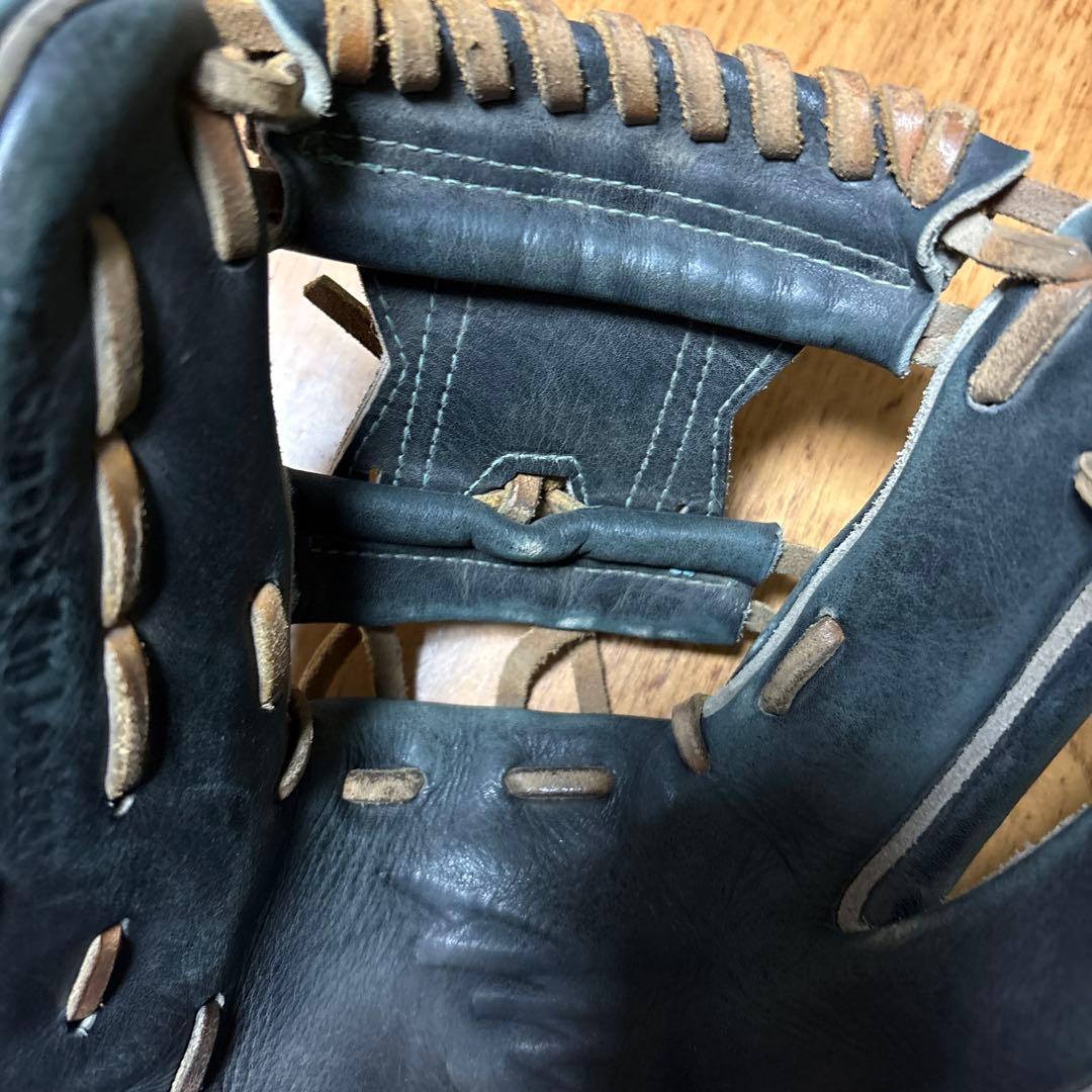 Mizuno 硬式グローブ 黒 レザー　限定モデル　内野手用