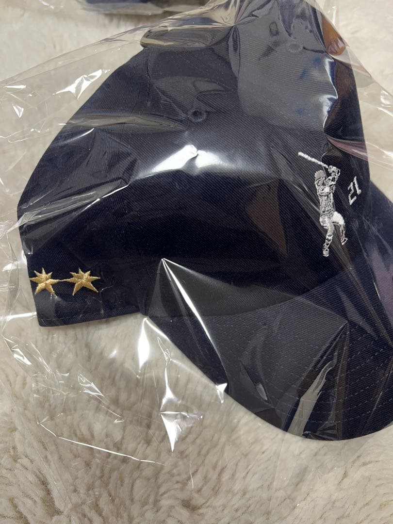 まぁちゃん　FAV限定受注販売　清宮幸太郎　キャップ　選手デザイン刺繍