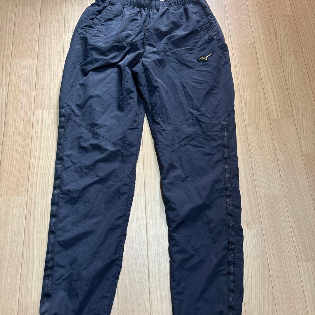 ミズノプロ　ブラック　ジャージ セットアップ　Oサイズ　メンズ　野球　スポーツ