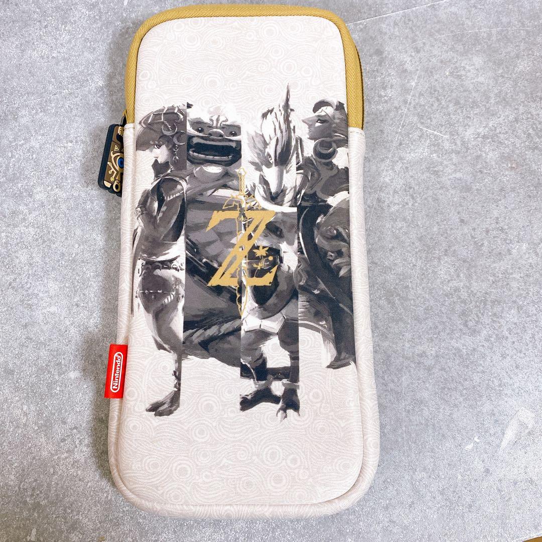 Nintendo Switch バッテリー強化版 ゼルダのポーチ フィルム付き