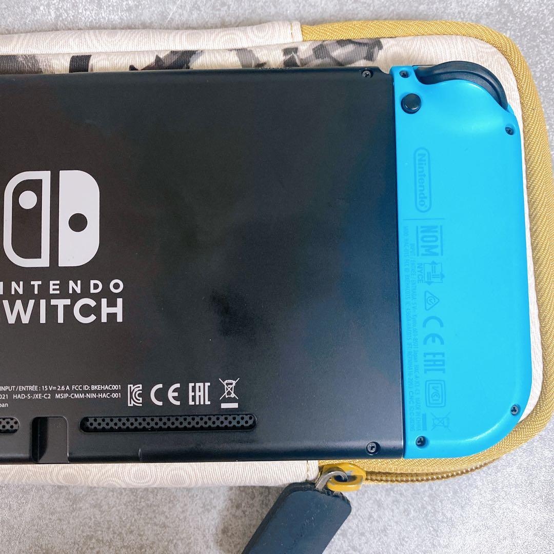 Nintendo Switch バッテリー強化版 ゼルダのポーチ フィルム付き
