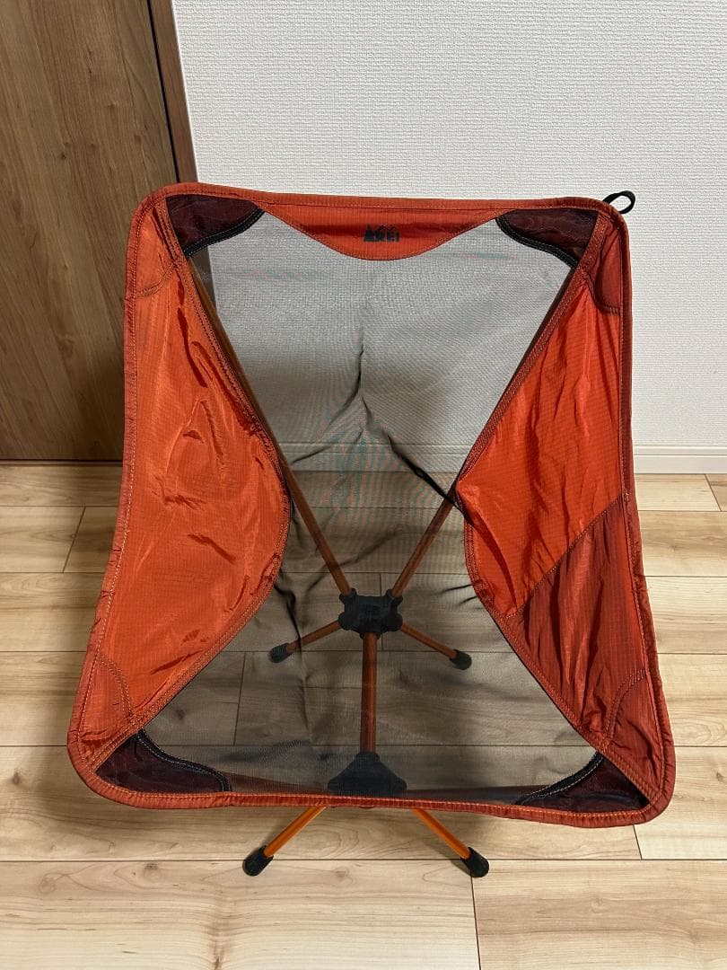 【超美品】REI 折りたたみメッシュアウトドアチェア_①