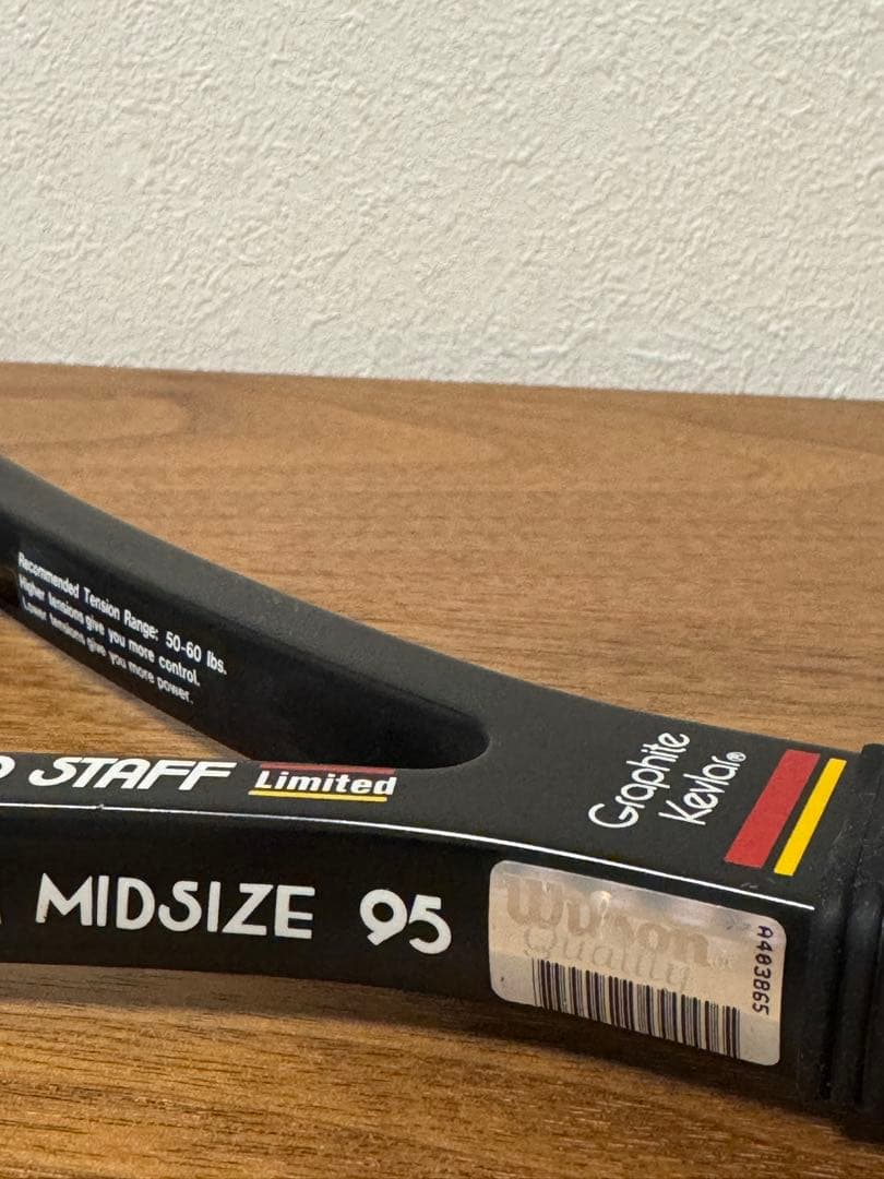 ラケット(硬式用) Wilson PROSTAFF LIMITED MIDSIZE 95 G2