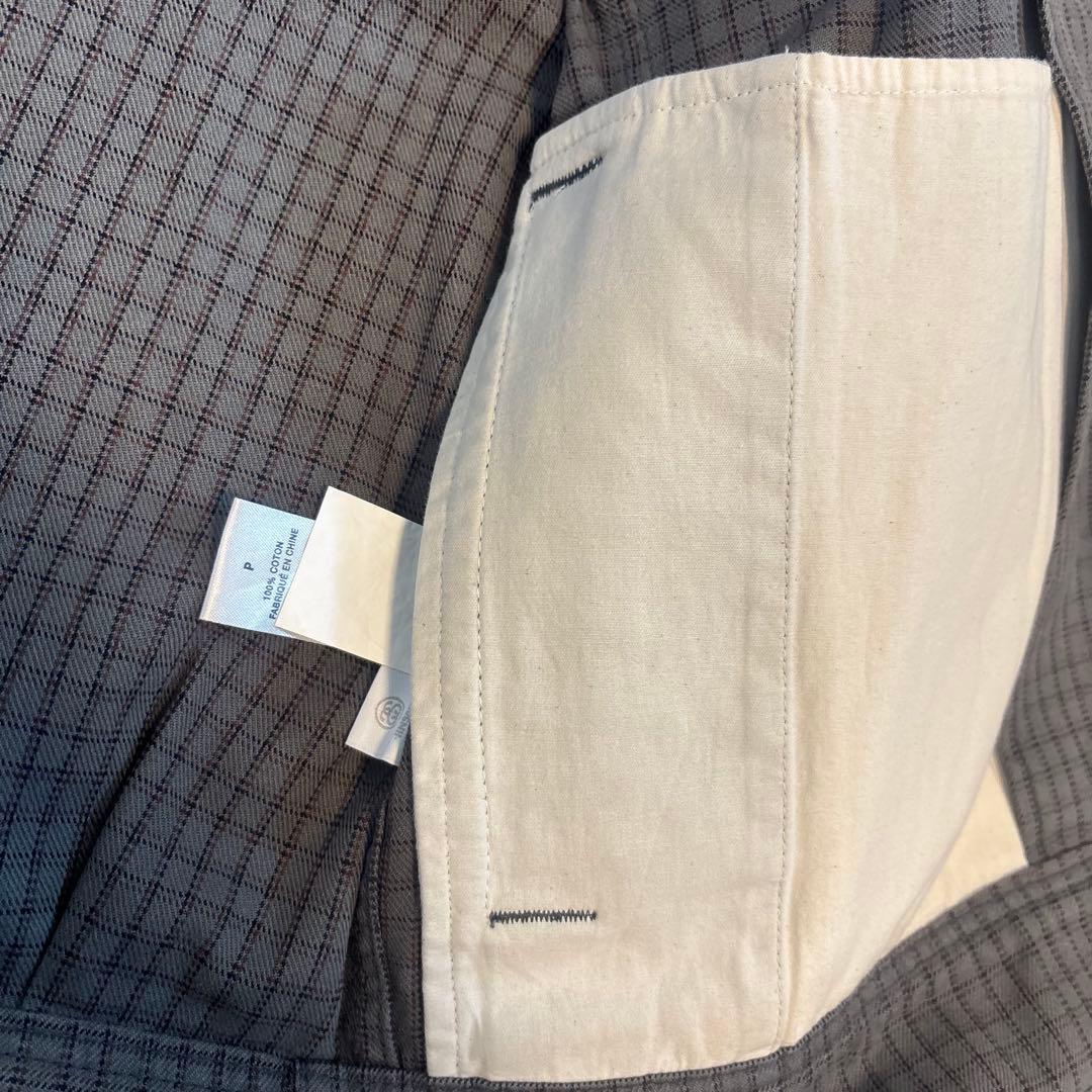 STUSSY Check Garage Jacket(チャコール/Sサイズ)