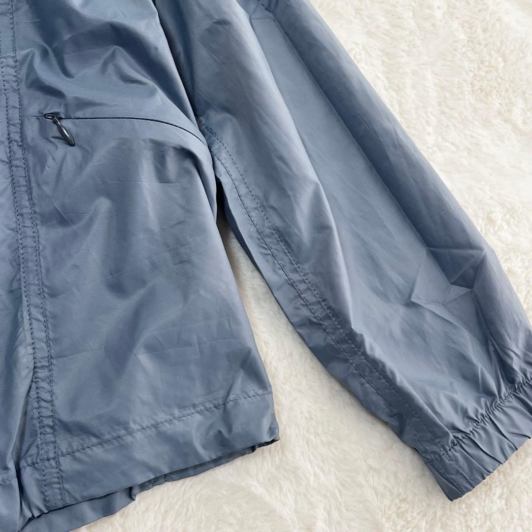 パーリーゲイツ ゴルフ スニードセット 3way 蓄熱 水色グレー ロゴ 4