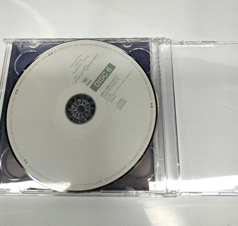 太田裕美の軌跡 First Quarter 6枚組CD 解説書 特大ポスター付