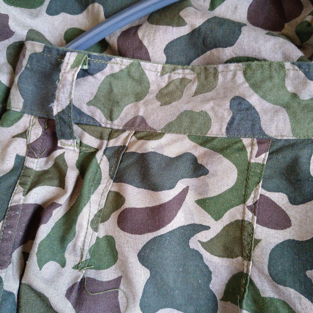 リバーシブル迷彩パンツ　ダックハンター　グリーンリーフ迷彩