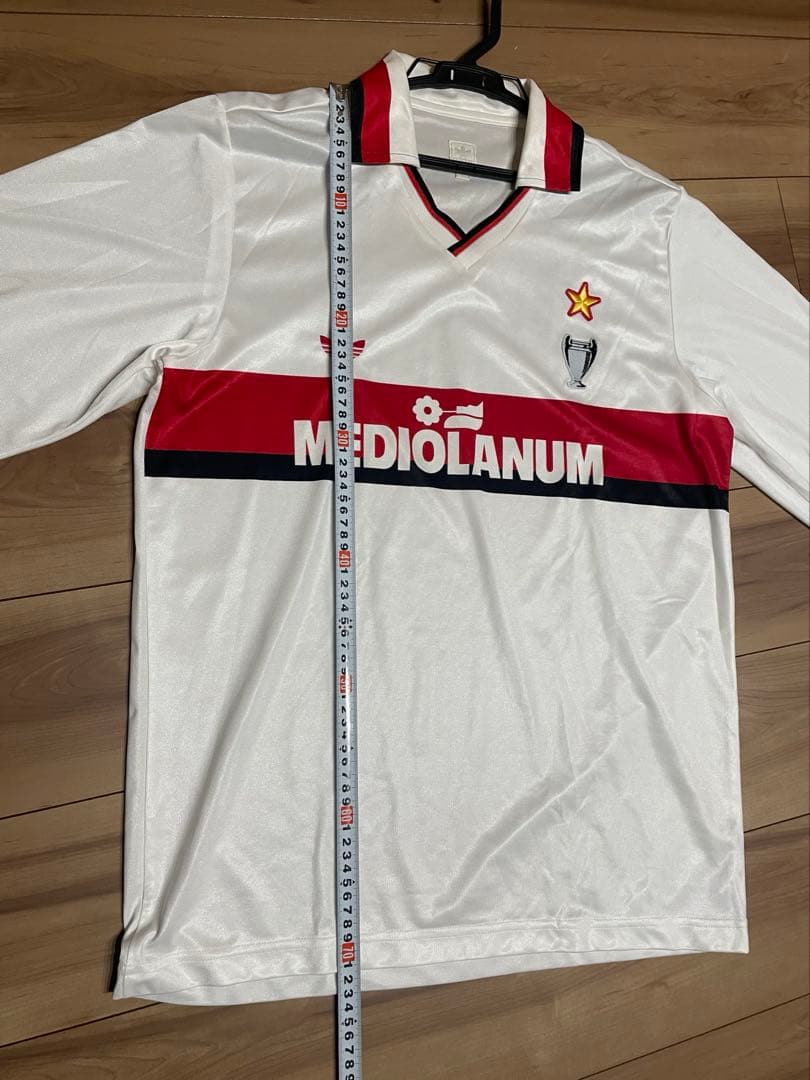 ACミラン 90/91 復刻 アウェイ長袖ユニフォーム2003