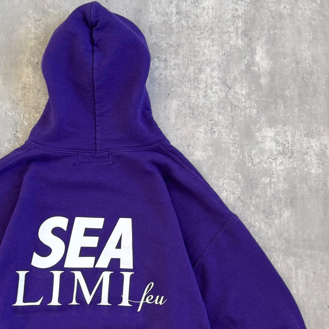 WIND AND SEA × LIMI feu 20SS プルオーバーフーディー