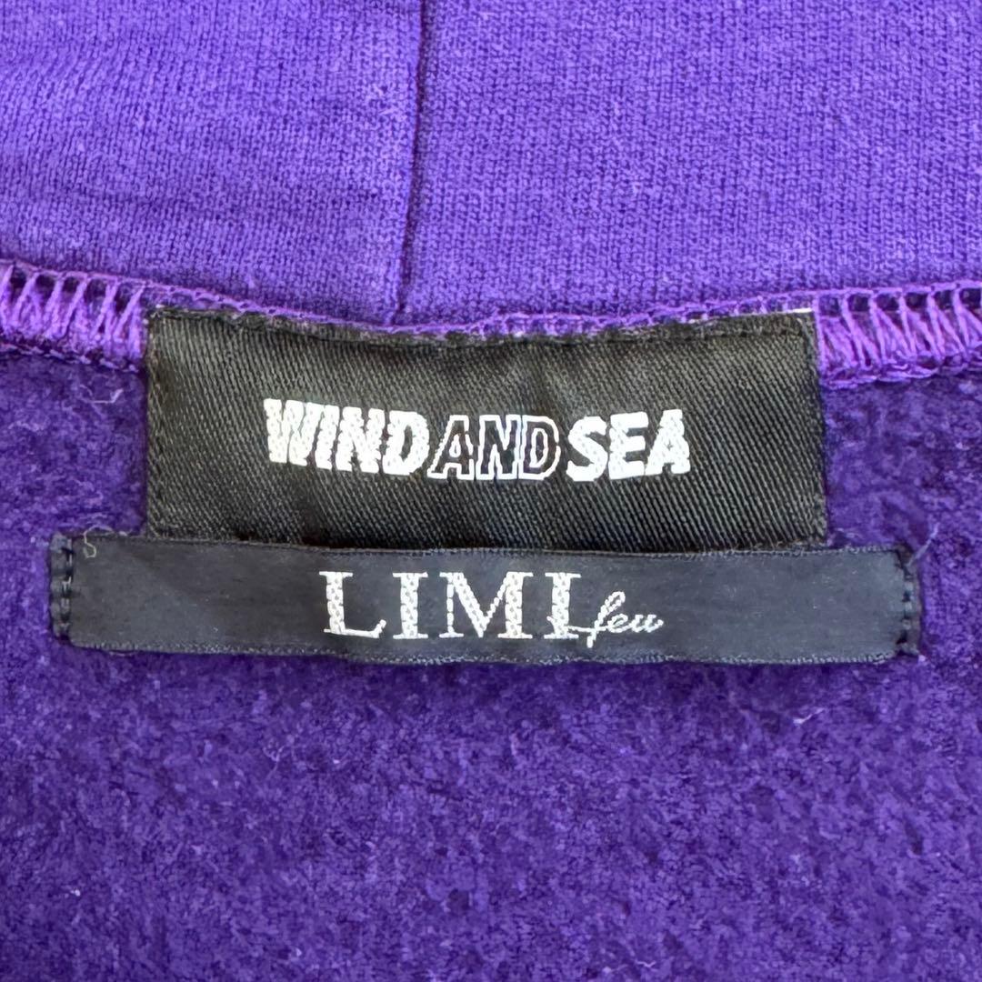 WIND AND SEA × LIMI feu 20SS プルオーバーフーディー