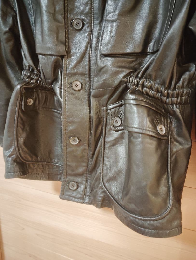 Cipriani FIRENZE リアルレザージャケット イタリア製 44 黒