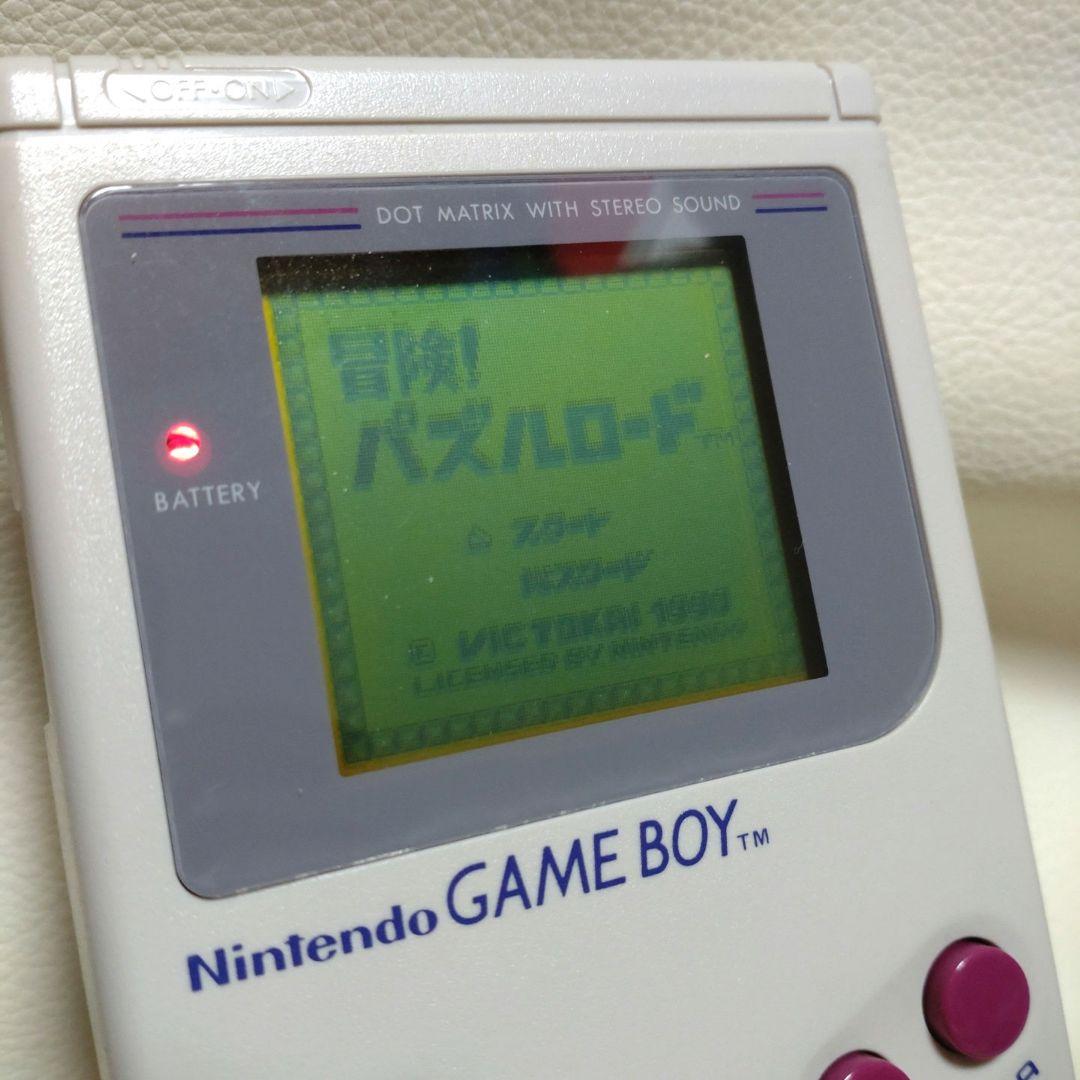 初代ゲームボーイ本体＋ソフト2個セット
