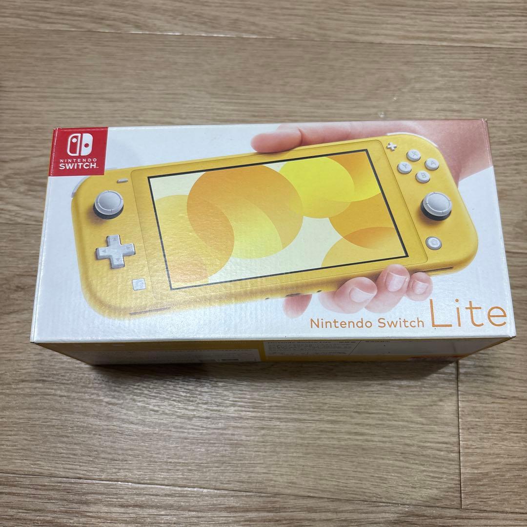 Nintendo Switch Lite イエロー 中古品 た142