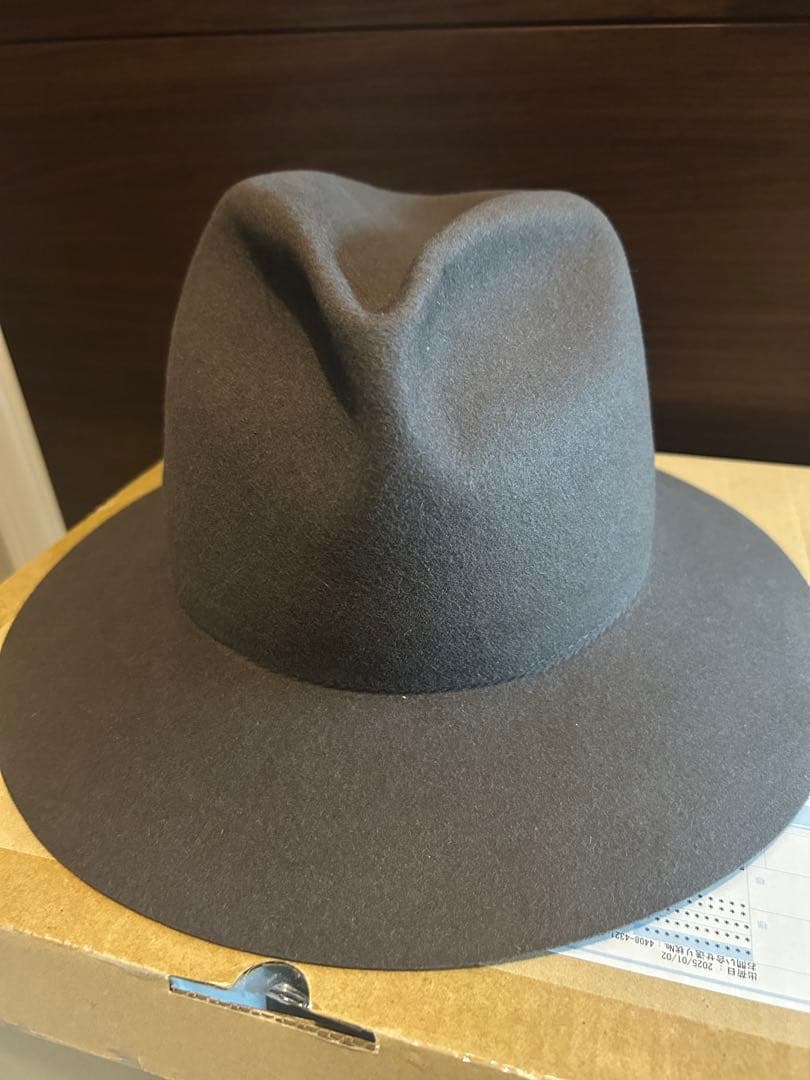 Stetson ステットソン ナチュラルボール/中折れハット GY-61 日本製