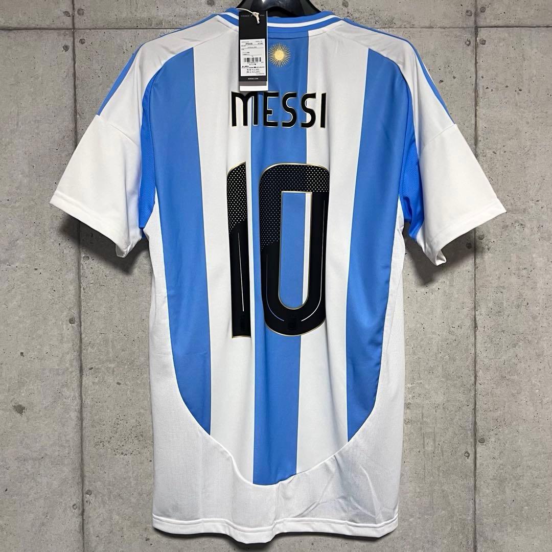 【新品/タグ付き】2024 アルゼンチン代表 ♯10 メッシ【XLサイズ】ホーム