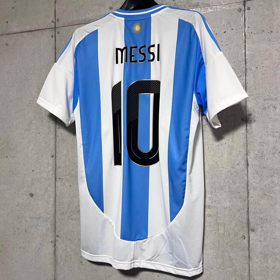 【新品/タグ付き】2024 アルゼンチン代表 ♯10 メッシ【XLサイズ】ホーム