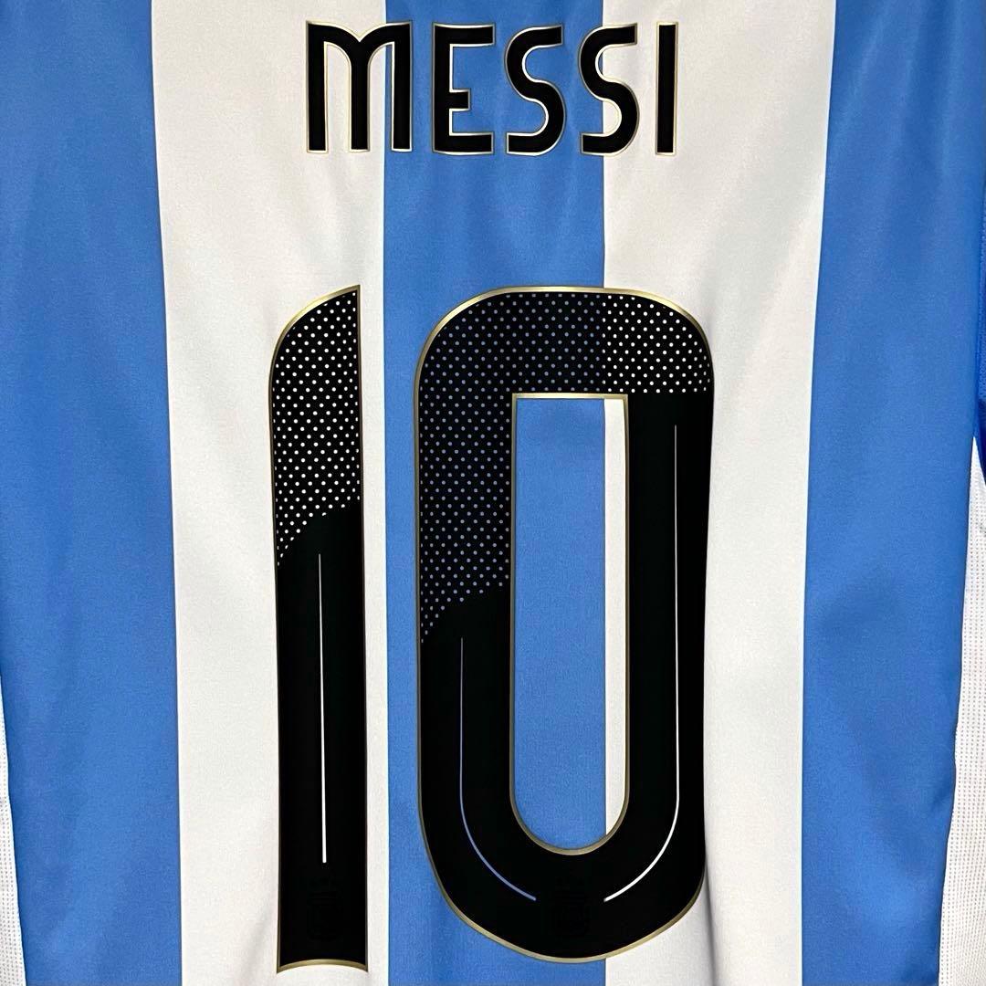 【新品/タグ付き】2024 アルゼンチン代表 ♯10 メッシ【XLサイズ】ホーム