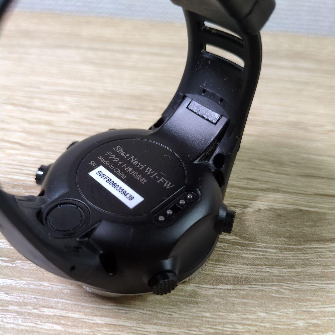 ショットナビ GPSゴルフナビ W1-FW W1-GL 充電器なし