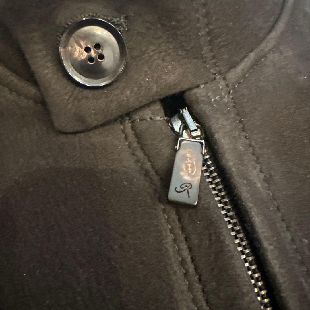 【訳あり】イタリア製　メンズ　ムートンジャケット