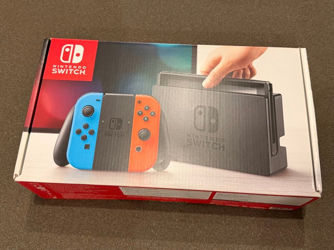 Nintendo Switch 本体 青/赤 付属品完備 Joy-Con2台付き