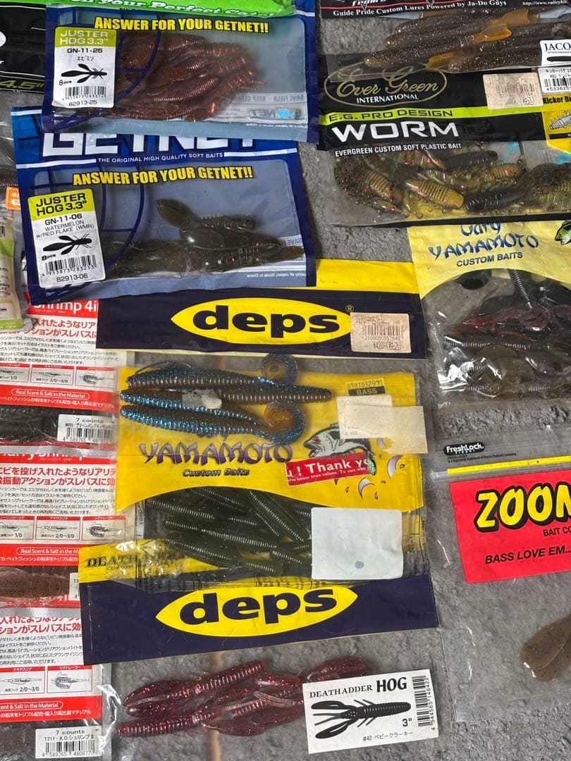 の*ん様 バス釣り　ワーム　大量まとめ売り