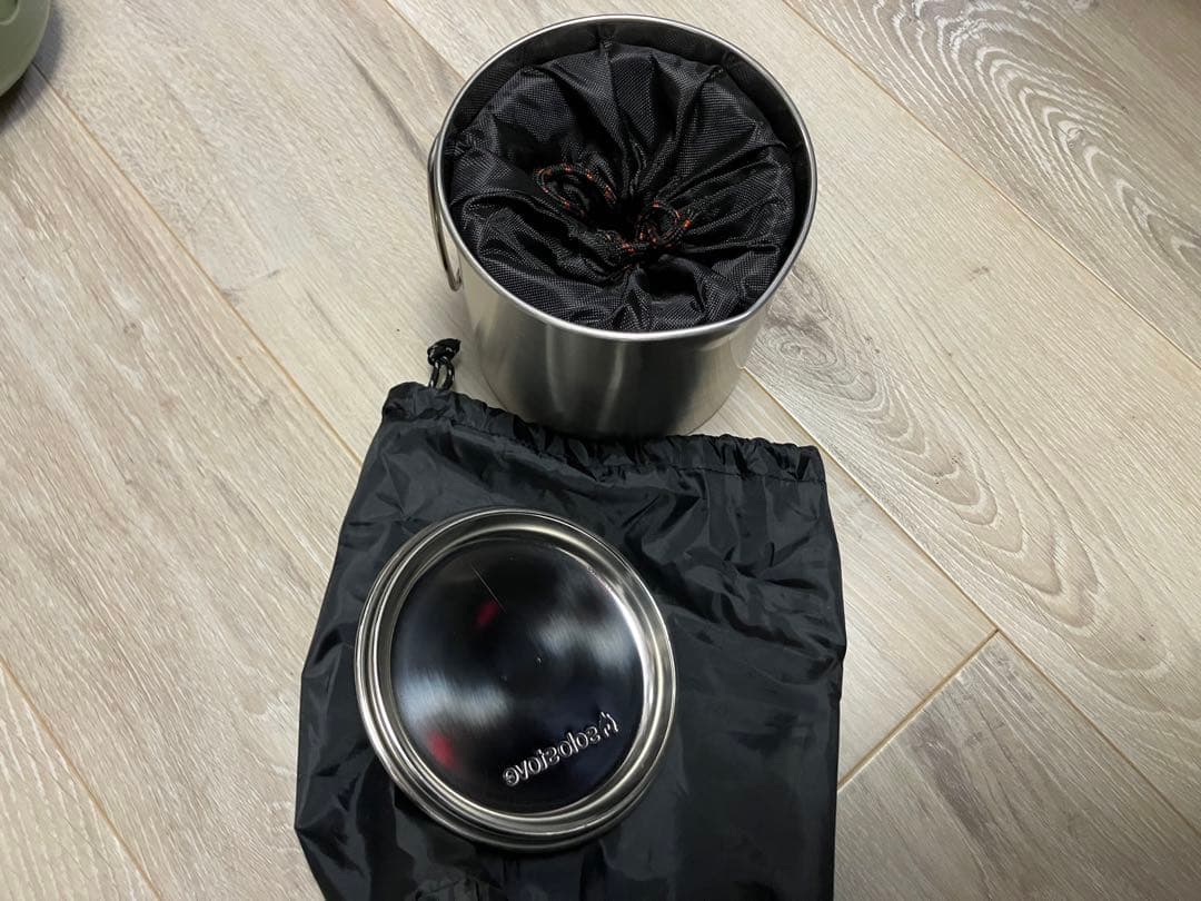 早い物勝ち　solo stove ソロストーブ　ソロストーブポット900 セット