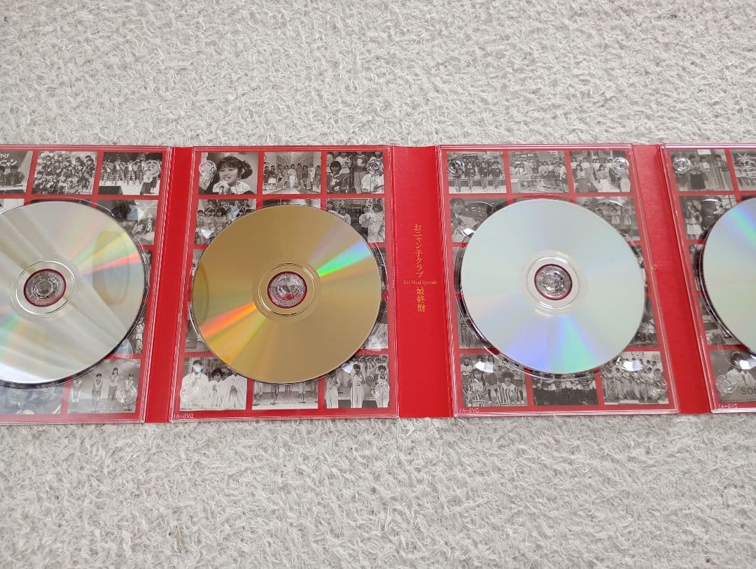 希少 使用頻度少なめ おニャン子クラブ 最終盤 A面コレクション DVD CD