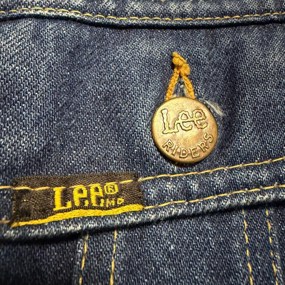 【Lee】80s 220J USA製 42R 濃紺 デニムジャケット