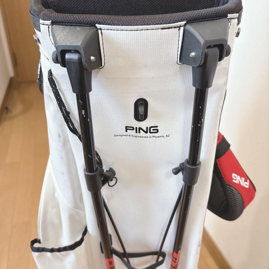 K452 PING スタンドキャディバッグ フード無し
