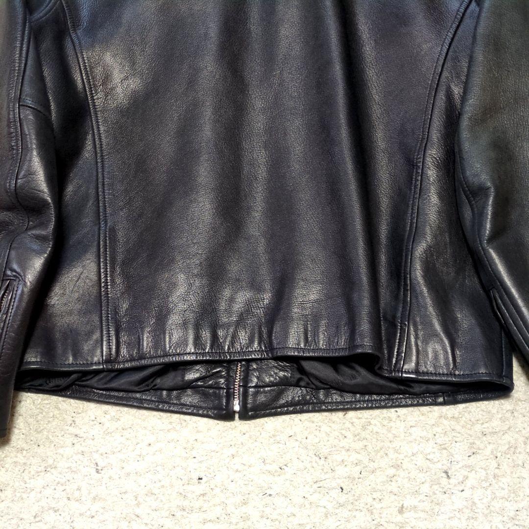 Wind Armor レザージャケット　黒　ニチワレザー