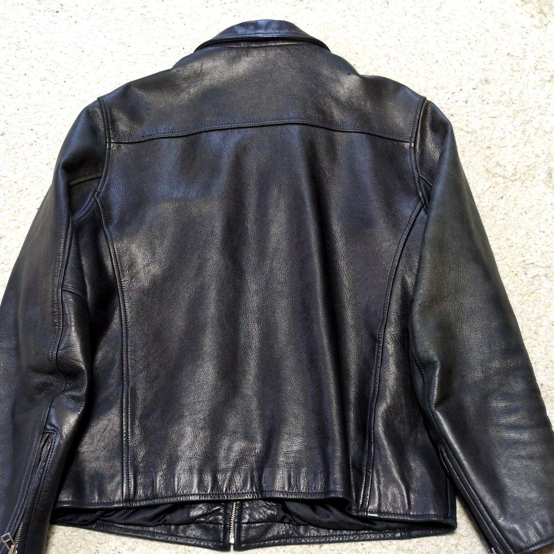 Wind Armor レザージャケット　黒　ニチワレザー