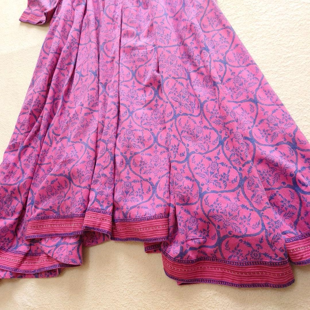 HOUSE OF LOTUS　ヒンドゥーウォールプリントワンピース