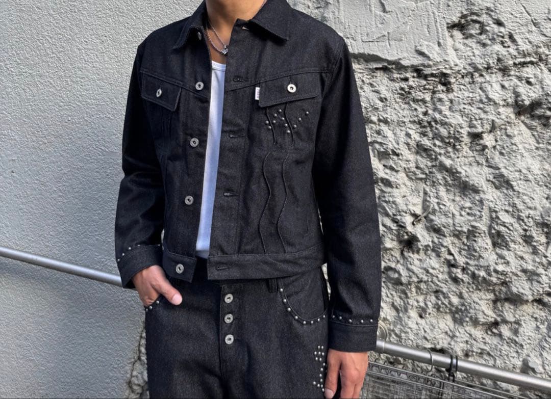 【即完売モデル】BADWAY デニムジャケット キシダイキ Lサイズ